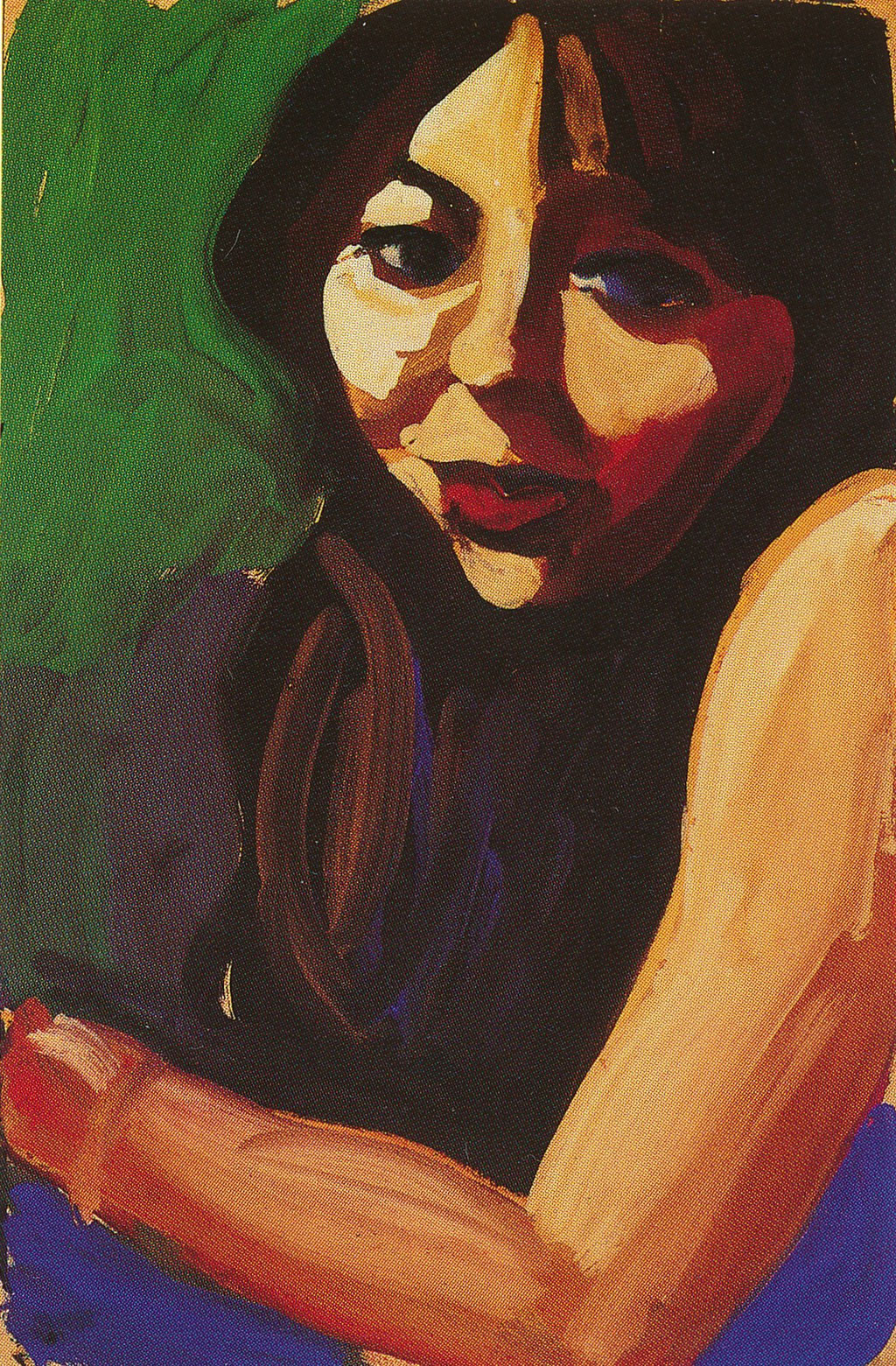 Marcelle, gouache, collection particulière,  Belgique 