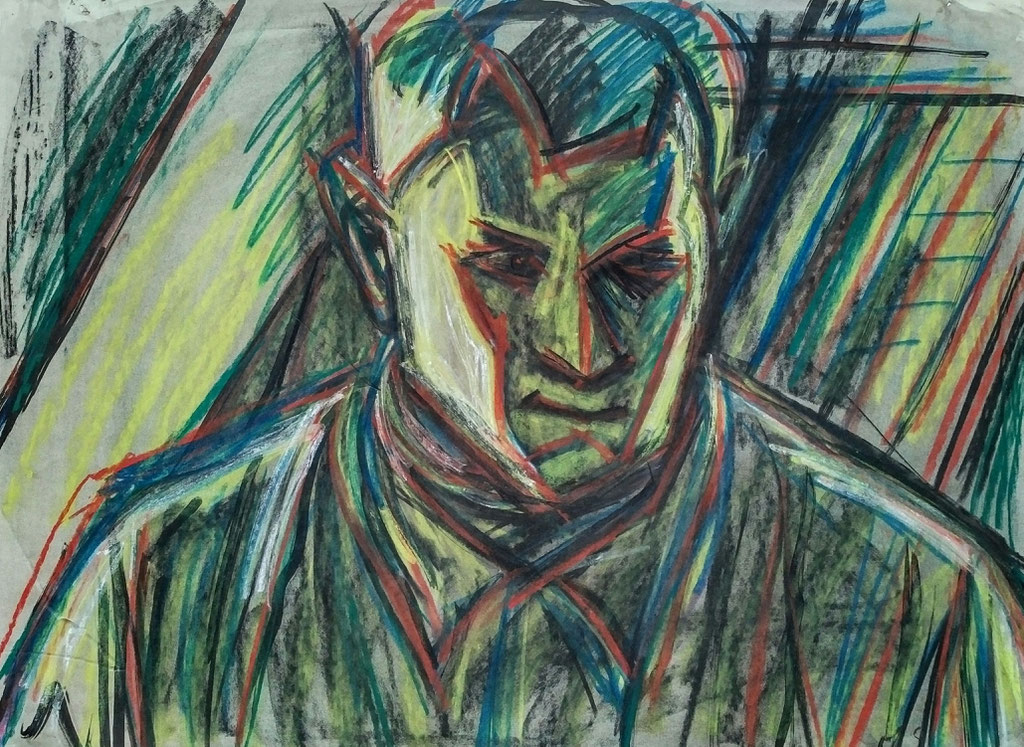 Meheuc, pastel, 51x67, 1979