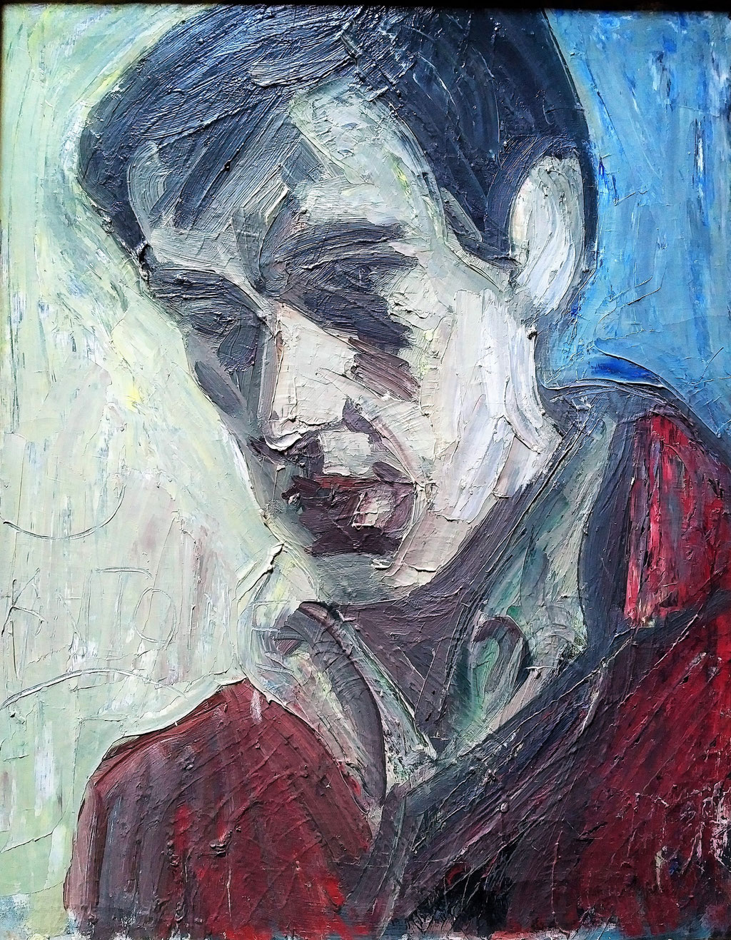 Antoine, huile sur toile, 1979, collection d'atelier 