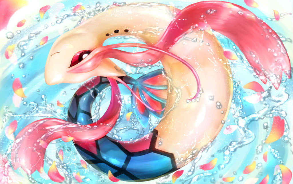  ポケカイラコン応募作品　ミロカロス