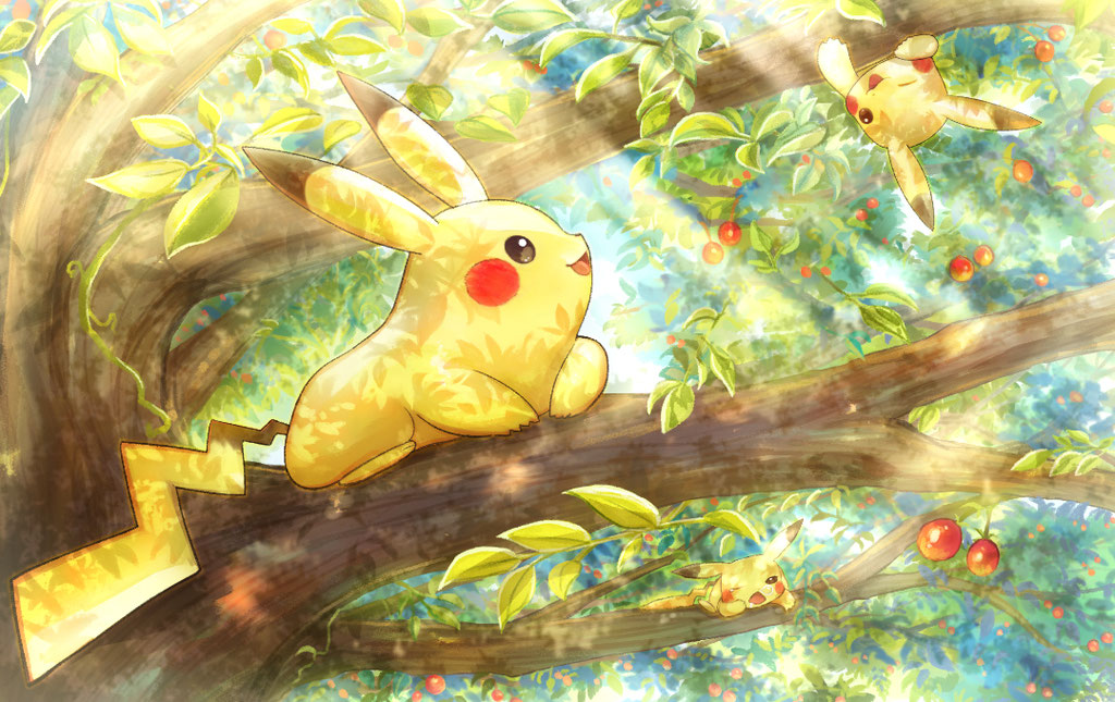 ポケカイラコン応募作品　ピカチュウ