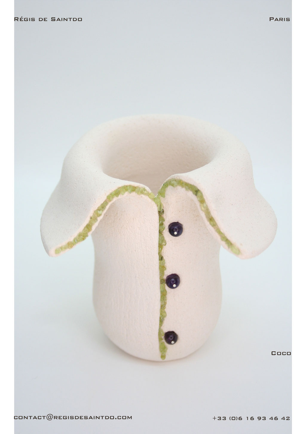©Régis de Saintdo-Pot à crayons "Coco"