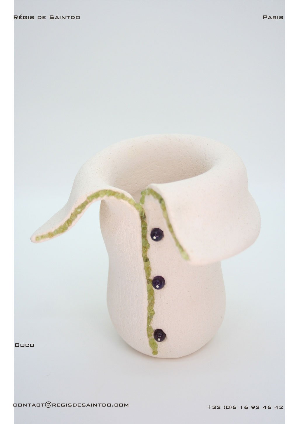 ©Régis de Saintdo-Pot à crayons "Coco"