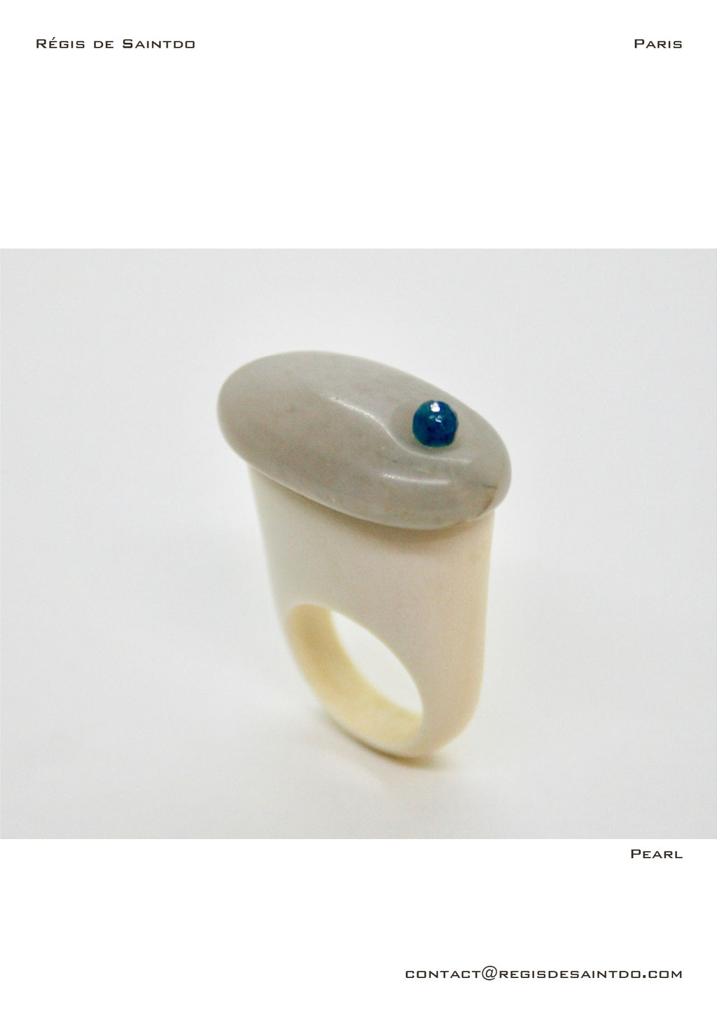 ©Régis de Saintdo-ring-bone-pebble-agathe-hand made