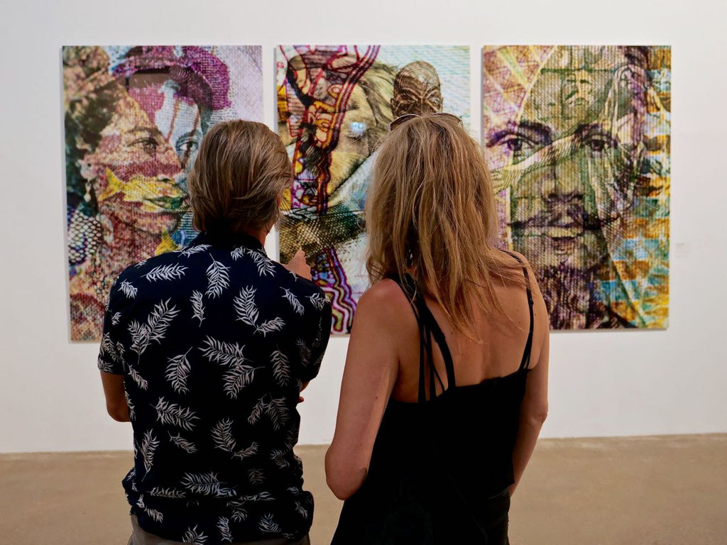 Triptychon: Echte Fotoabzüge auf Aludibont | 2 mm Acryl | Vernissage 25.05.2018 Berlin