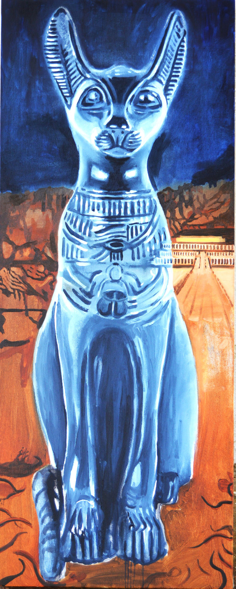 The Mouse Police  - In ancient Egypt, cats were revered as divine, prtotectors of the home and manifastations of the Goddes Bastet.