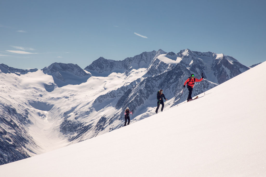 Skitouren im Zillertal - ©zillertourismus_TomKlocker