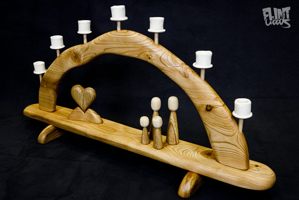 Schwibbbogen "Familienliebe"