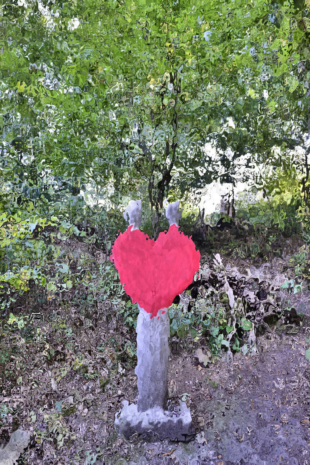 Künstler: Baecker-KirmseC - Liebe; Foto und Bildbearbeitung Volker Grünenthal
