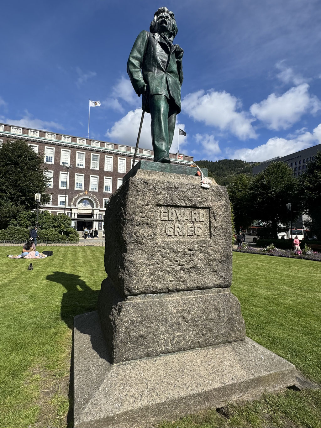 Bild: Statue Edvard Grieg