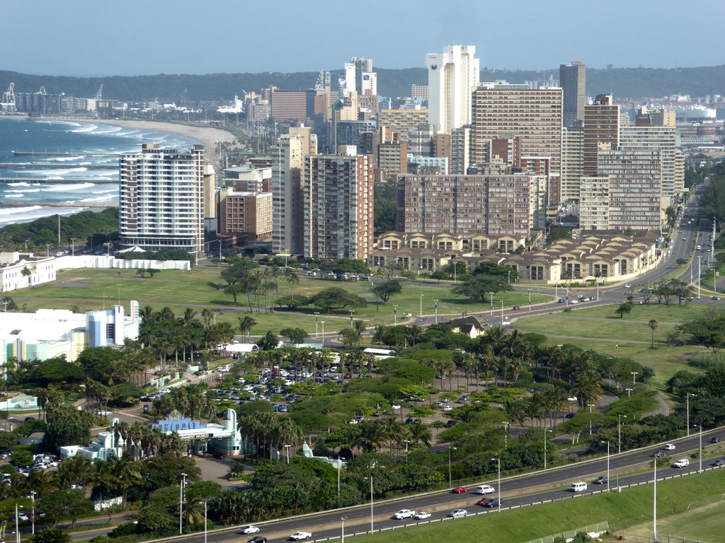Bild: Blick auf Durban