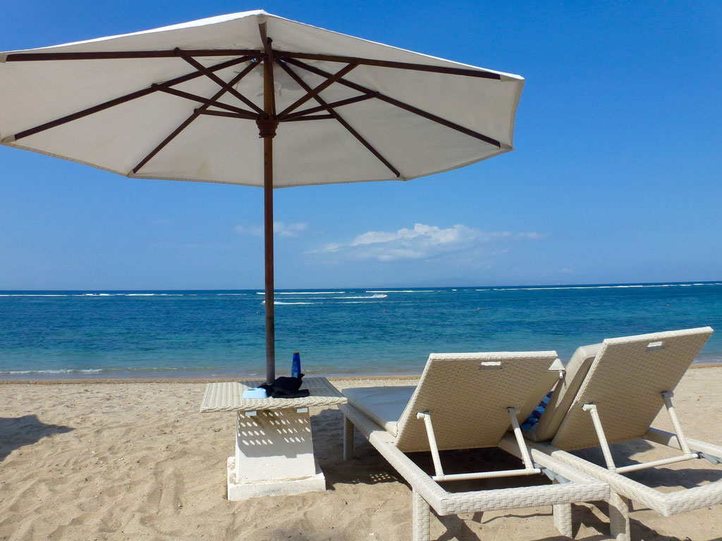 Bild: Strand in Sanur auf Bali