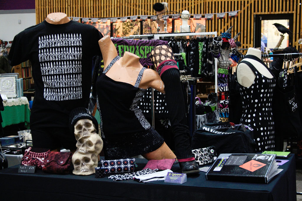 Goth Market Haul and Halloween Decorations - Cabinet of Curiosities Bazaar Leeds 2019 - Zebraspider DIY Anti-Fashion Blog