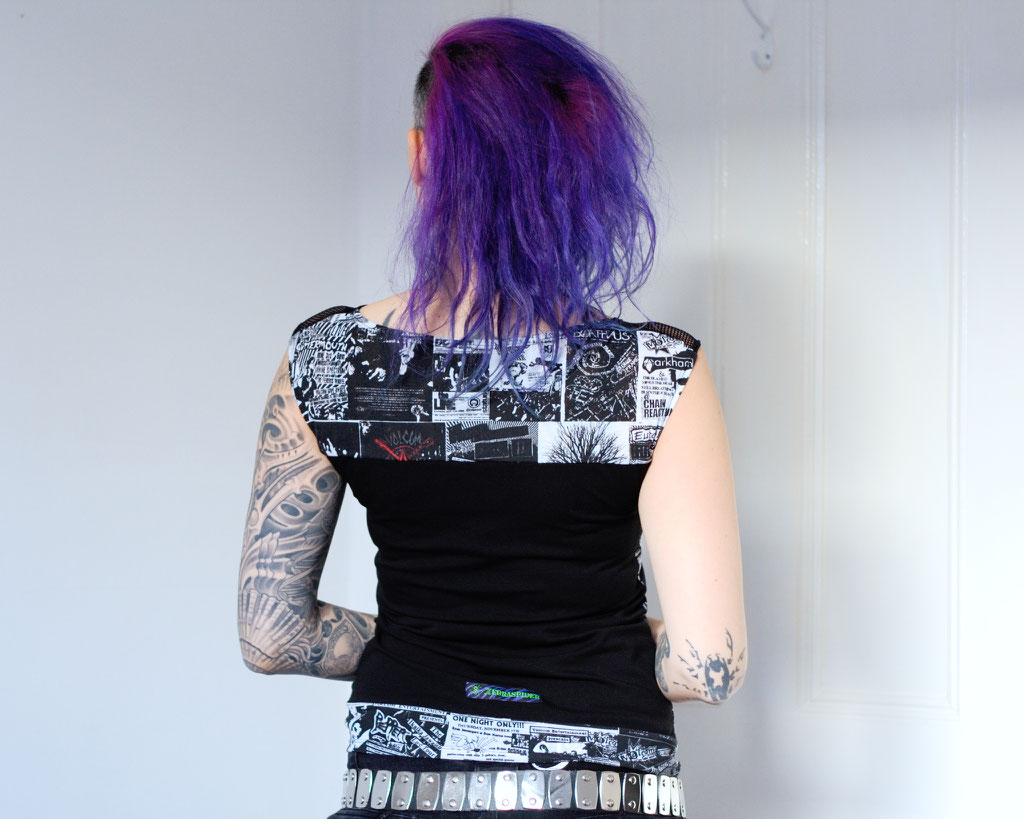 Tank, Batwing and Longsleeve - new Tops in the Shop - Flyers and Fishnet - Zebraspider DIY Anti-Fashion Blog