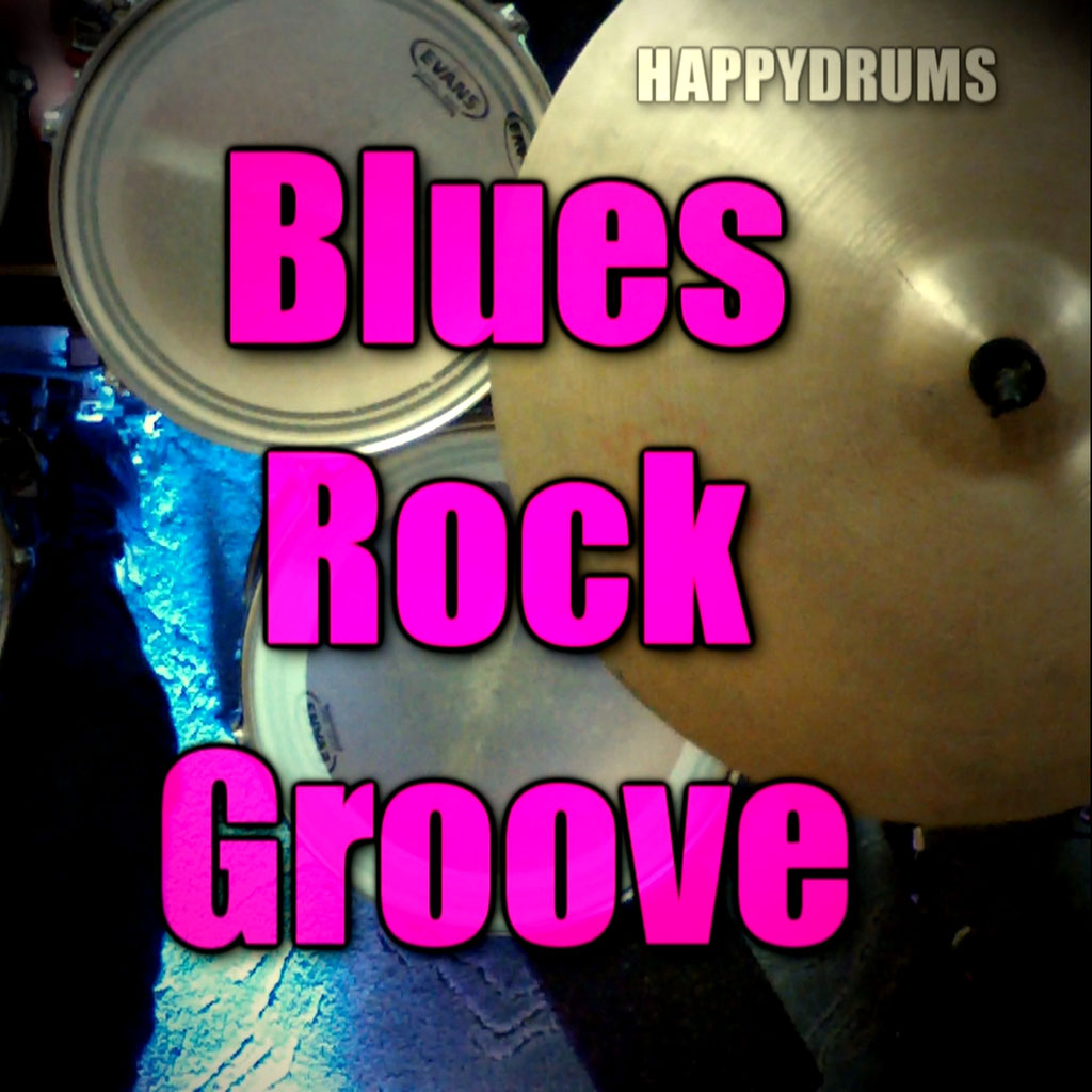 Blues Rock Groove Play-Along For Drummers
