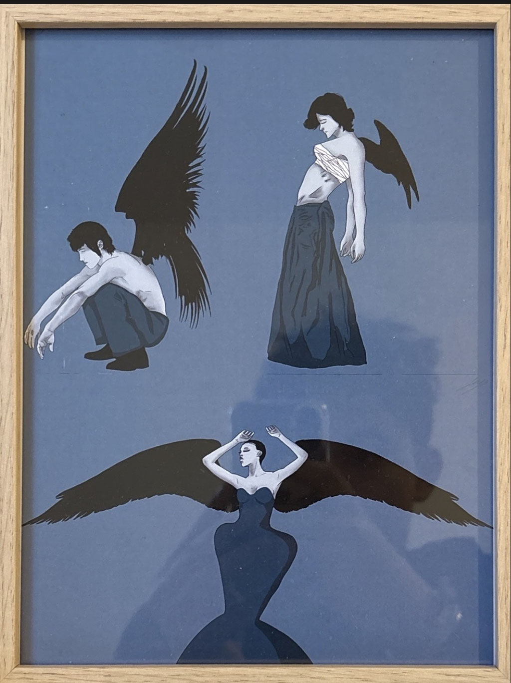 Jaja_ The Broken Blue Seraph Triptych_18x25_30€