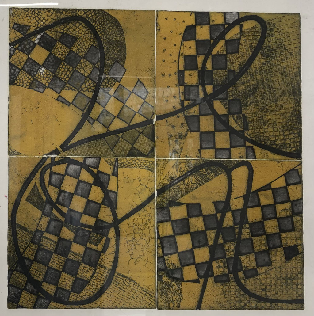 HUE REGINE_LOIN LOIN LOIN LOIN_2025_Eau forte Hayter_50x50cm_200€