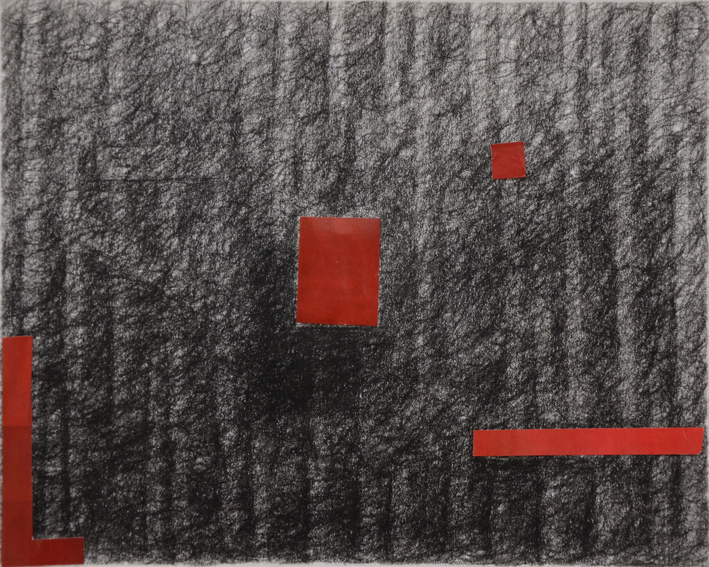 _Cris dans la Forêt_Fusain_papier.65x50cm.Année2014.Prix-600€
