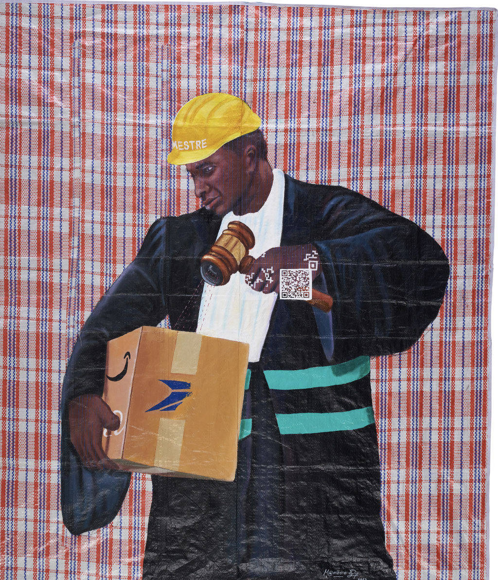Mestre  _Technique mixte_  117X136cm_ 2023 _1770€