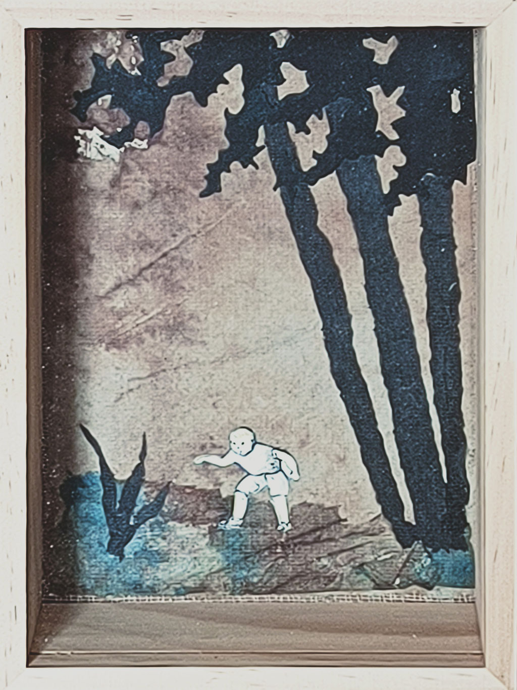 Elisabeth Champomier_Découverte_Papiers collés aquarelle_17x12_35€