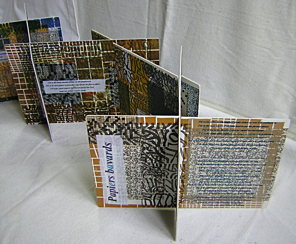 HUE REGINE_PAPIERS BAVARDS_2025_Linogravure_25x90cm_400€