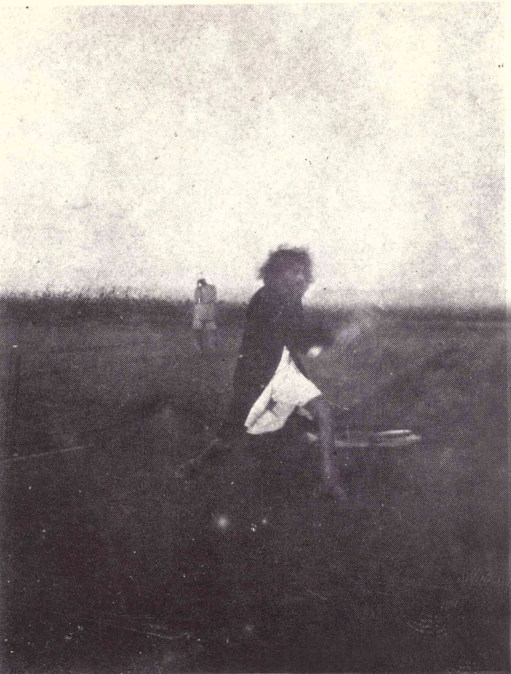 Meher Baba playing cricket wearing his Kamli coat. Courtesy of Lord Meher V3 p.760