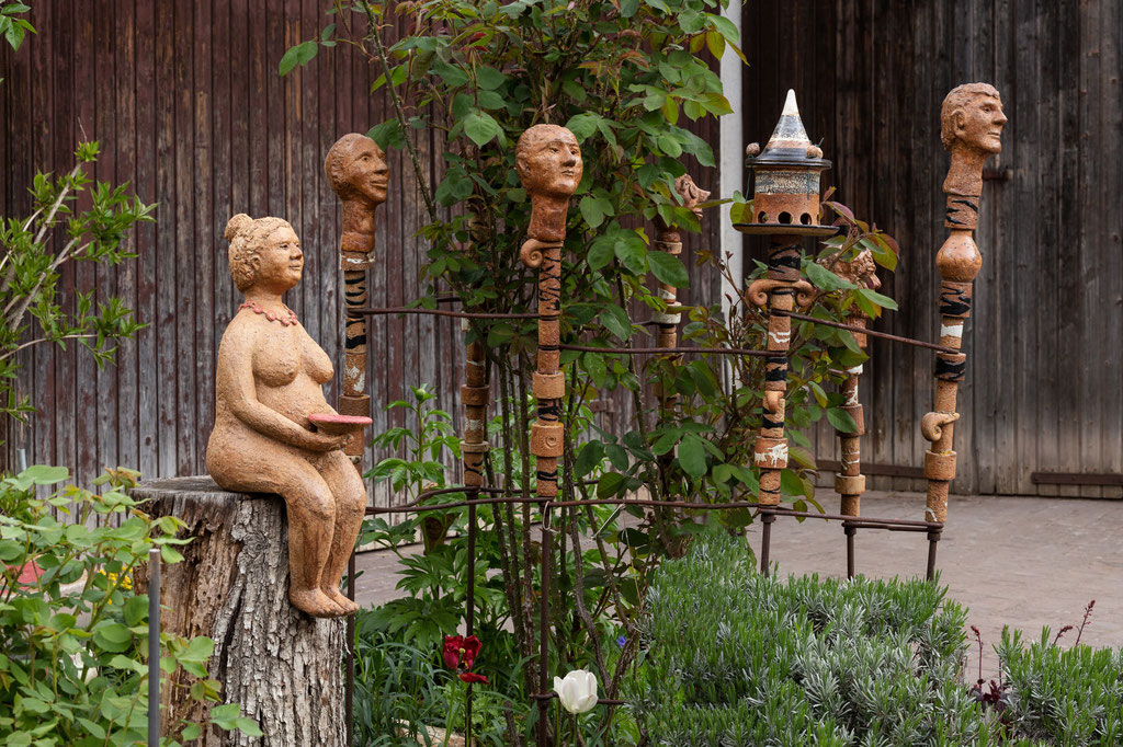 Töpferei Bösl, Essfeld, Keramiksulptur, Pacha Mama