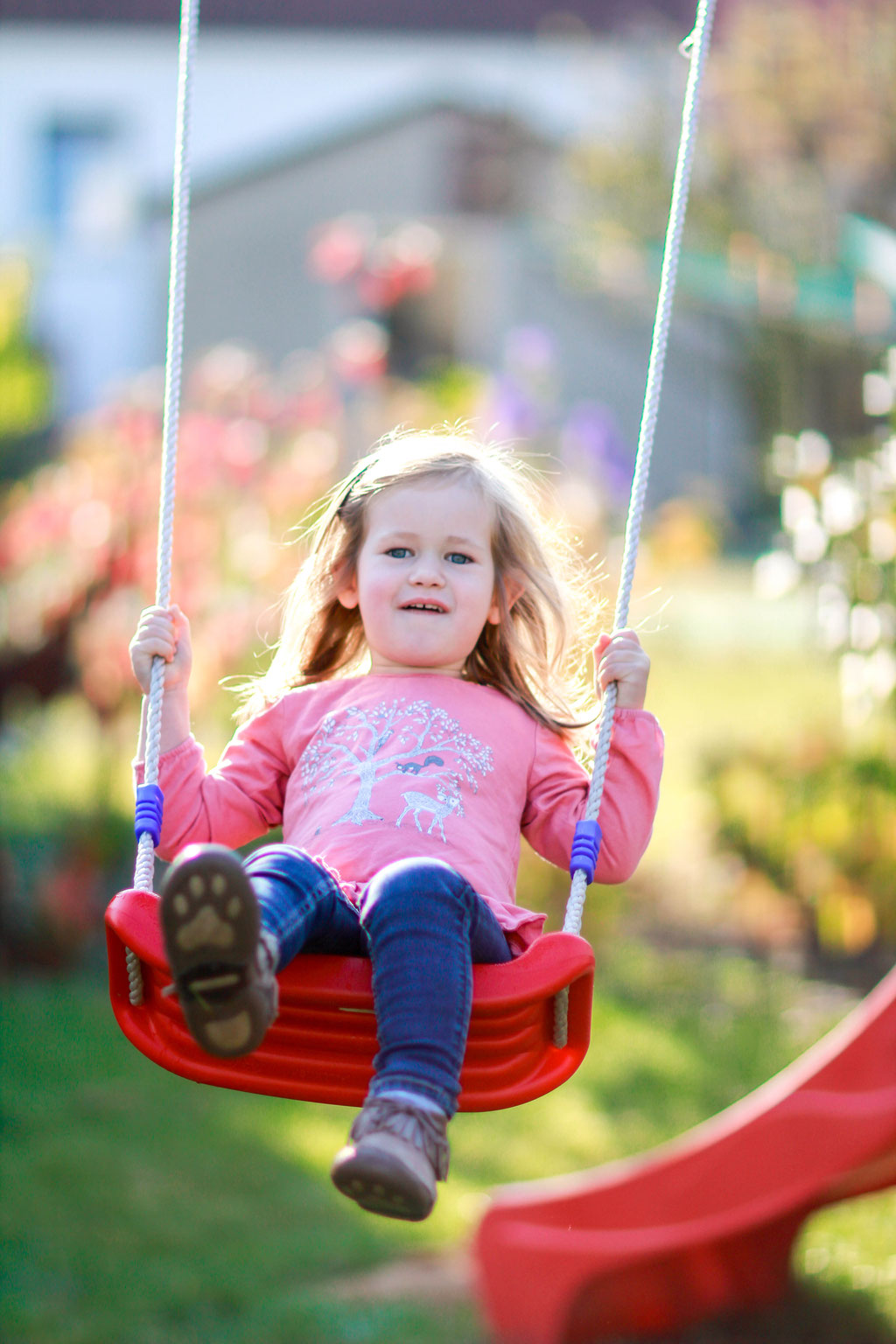 Familien| Hendrikje Richert Fotografie| Home Shooting outdoor, Garten, Schaukel, Kind