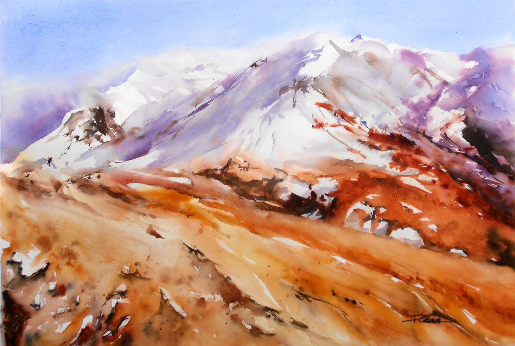 Apreté minérale - 1- 50x65 cm (dimension avec cadre)