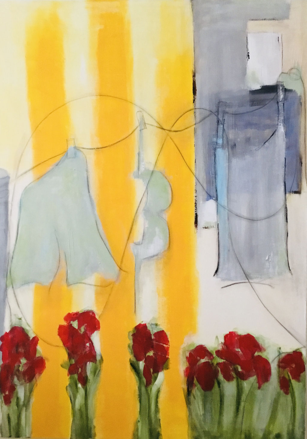 Endlich Sommer! Acryl auf Leinwand, 100 x 140 cm