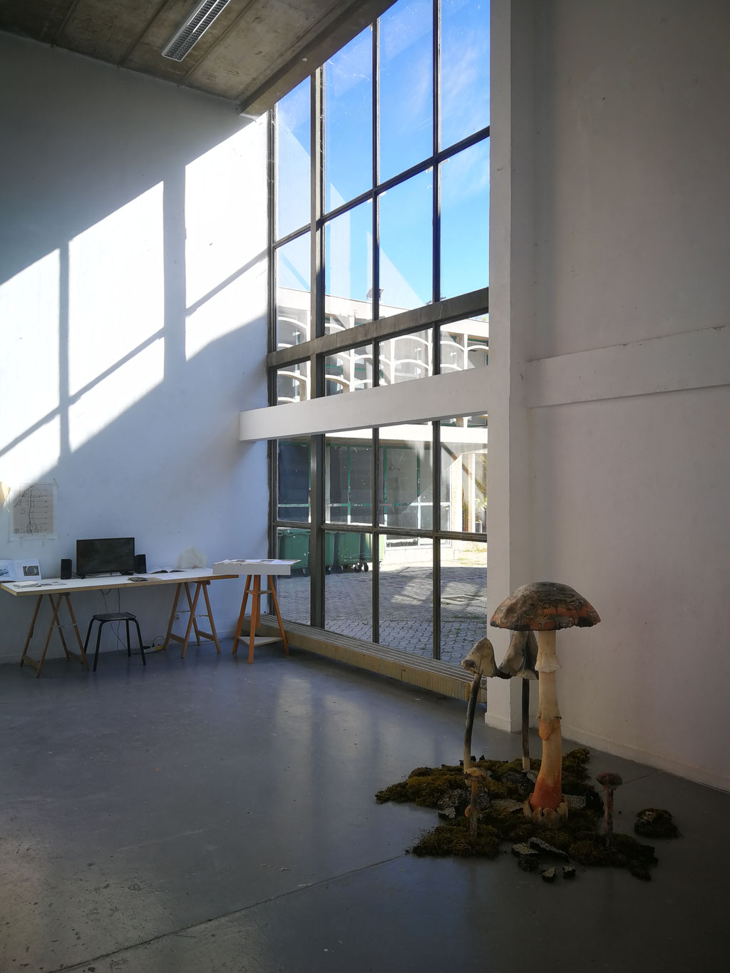 Installation VAE Ecole Supérieure d'Arts d'Aix en Provence, 2019.