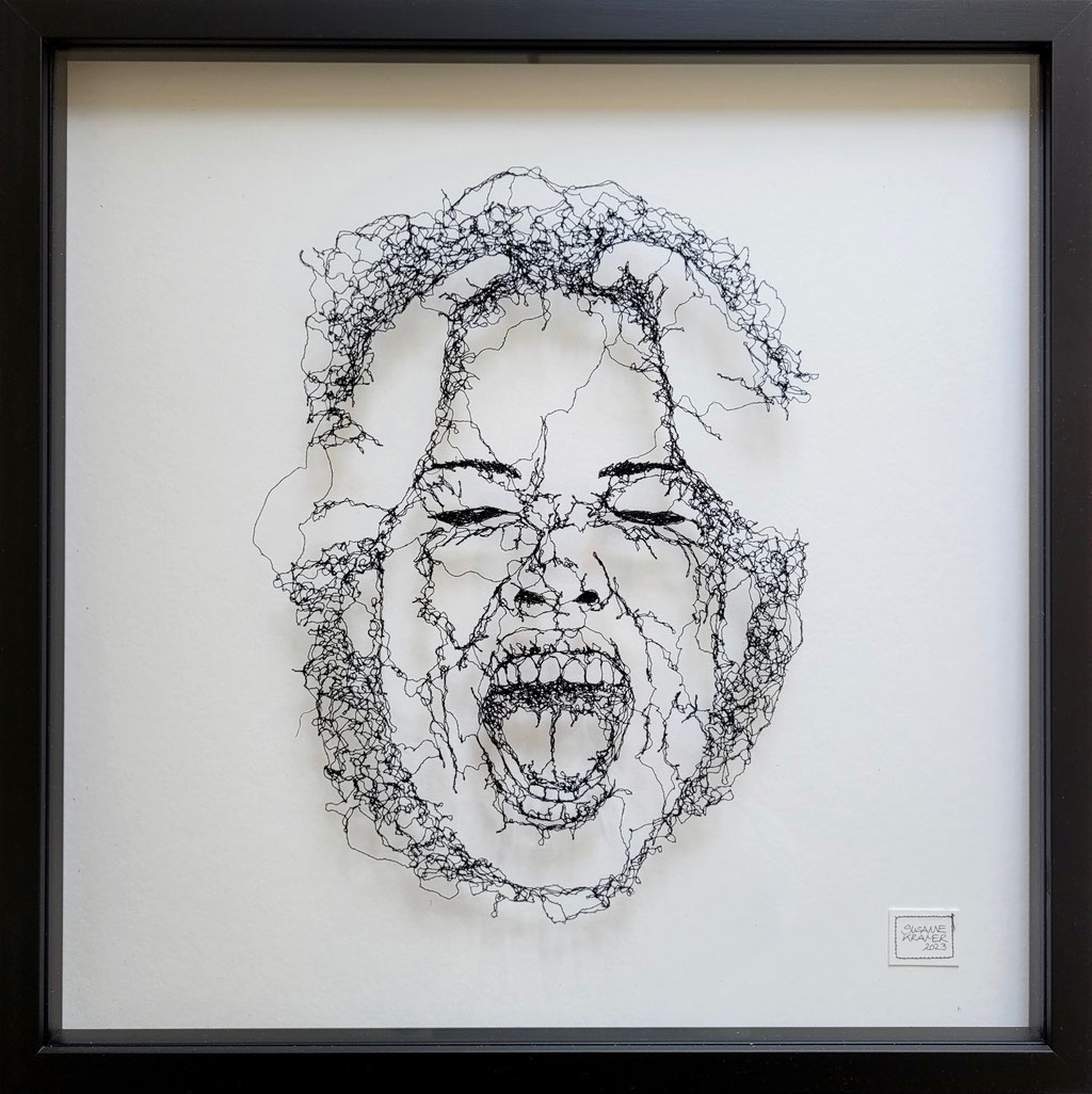 "Scream", Susanne Kramer, Garn 