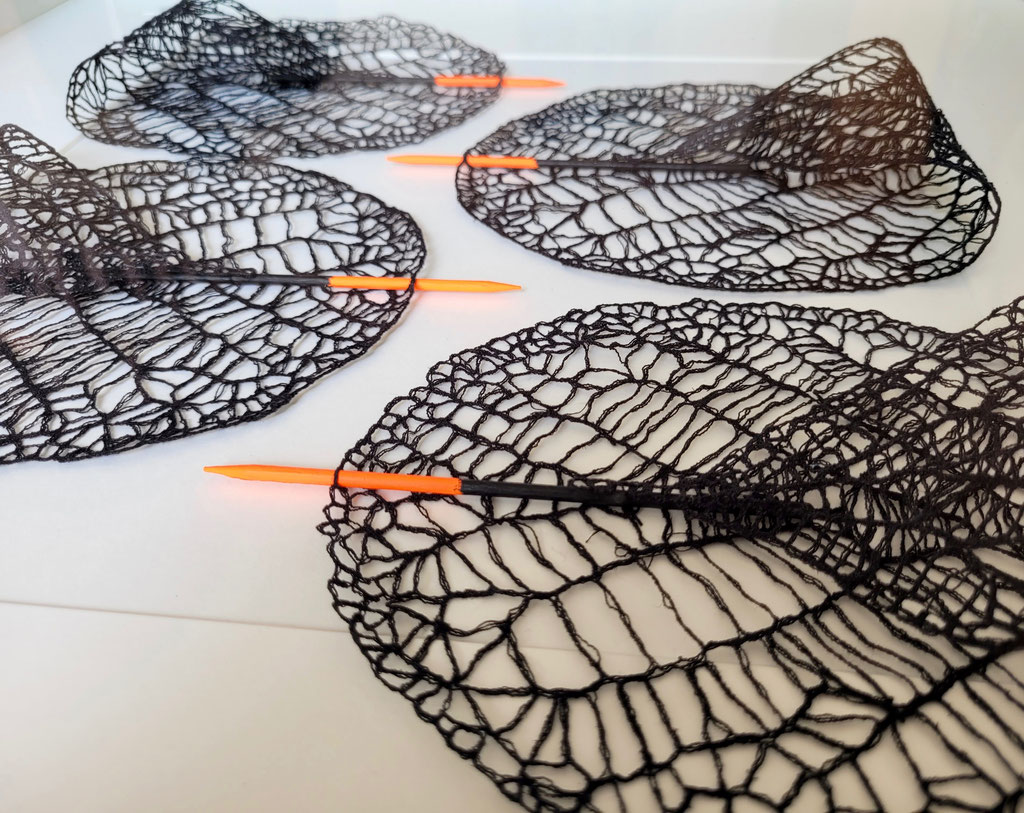 "Mikado lace", Susanne Kramer, Garn