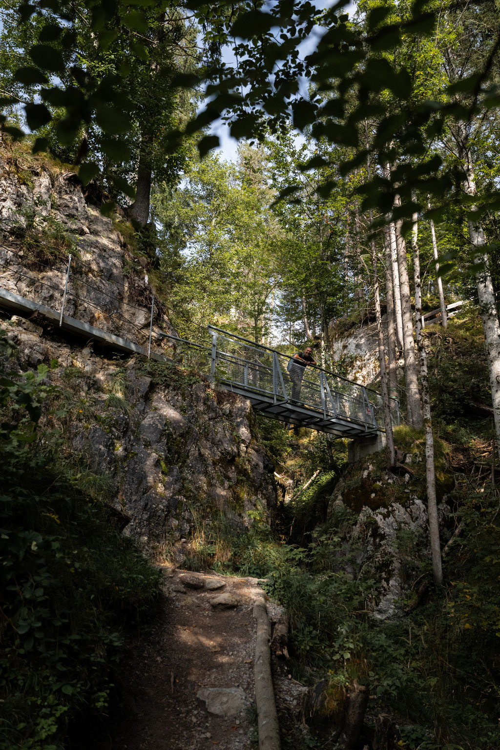 Wandertipp: Durch die Rehbachklamm zur Hinterschießling Alm • Familienwanderung im Wilden Kaiser | Tirol ©Marika Unterladstätter