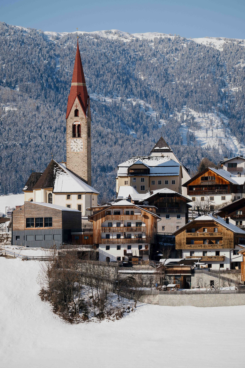Bergdorf Enneberg im Gadertal ©Marika Unterladstätter