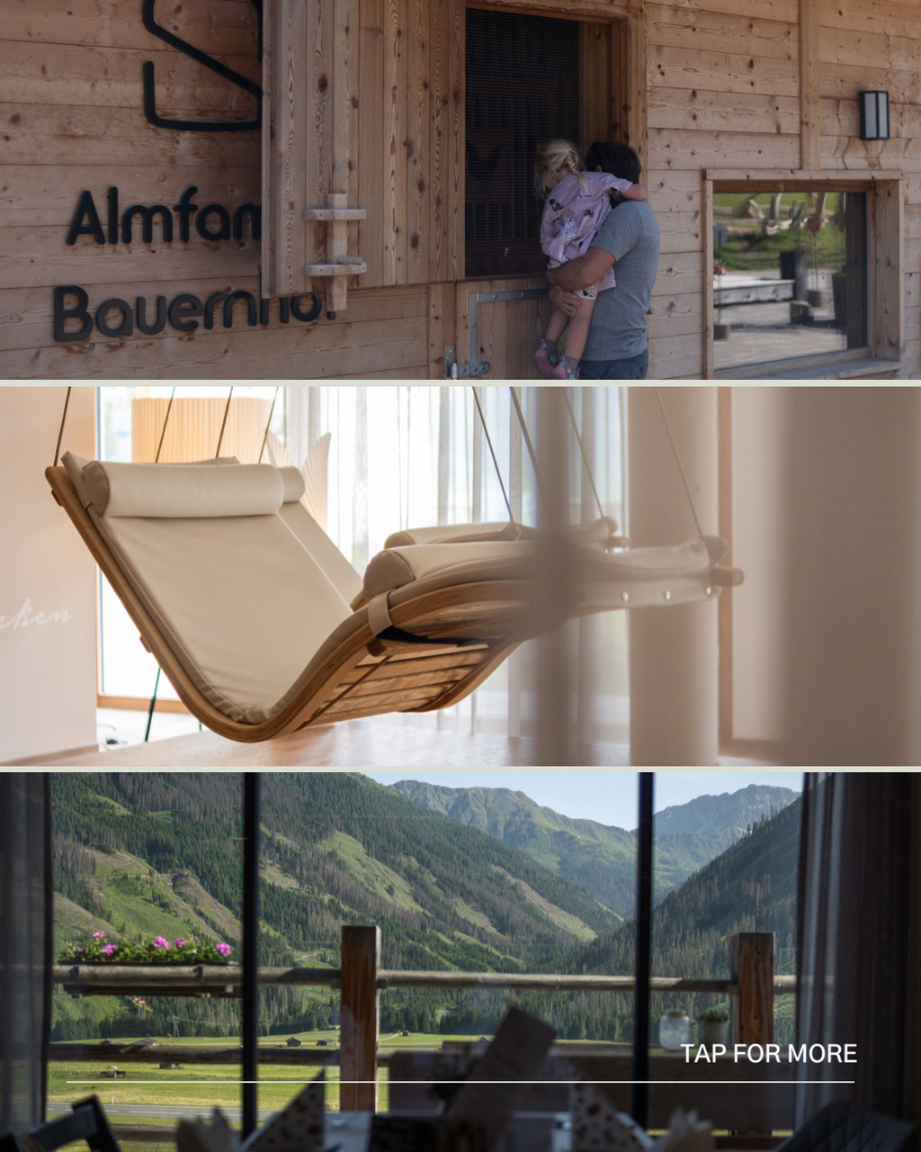 say hello to the new one - Mountain Hideaways Member: ALMFAMILYHOTEL SCHERER - Obertilliach in Osttirol Österreich _fullwidth-gallery-splash