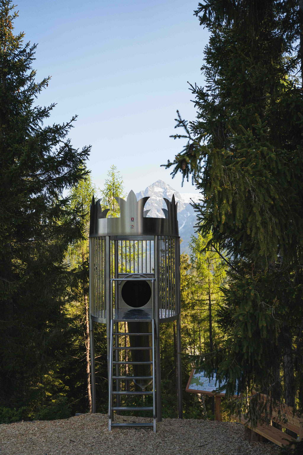 Waldrutschenpark am Natrun in Maria Alm mit Edelstahlrutschen für Familien – Erlebnisweg am Hochkönig im Salzburger Land.