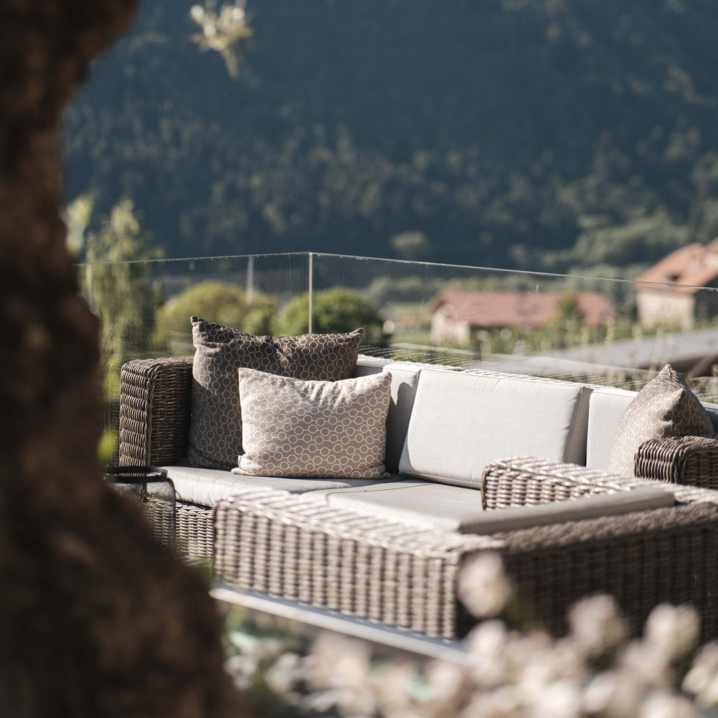 MOUNTAIN HIDEAWAYS - die schönsten Boutiquehotels in den Alpen: MAIR AM ORT LIVING in Partschins, Vinschgau - Südtirol
