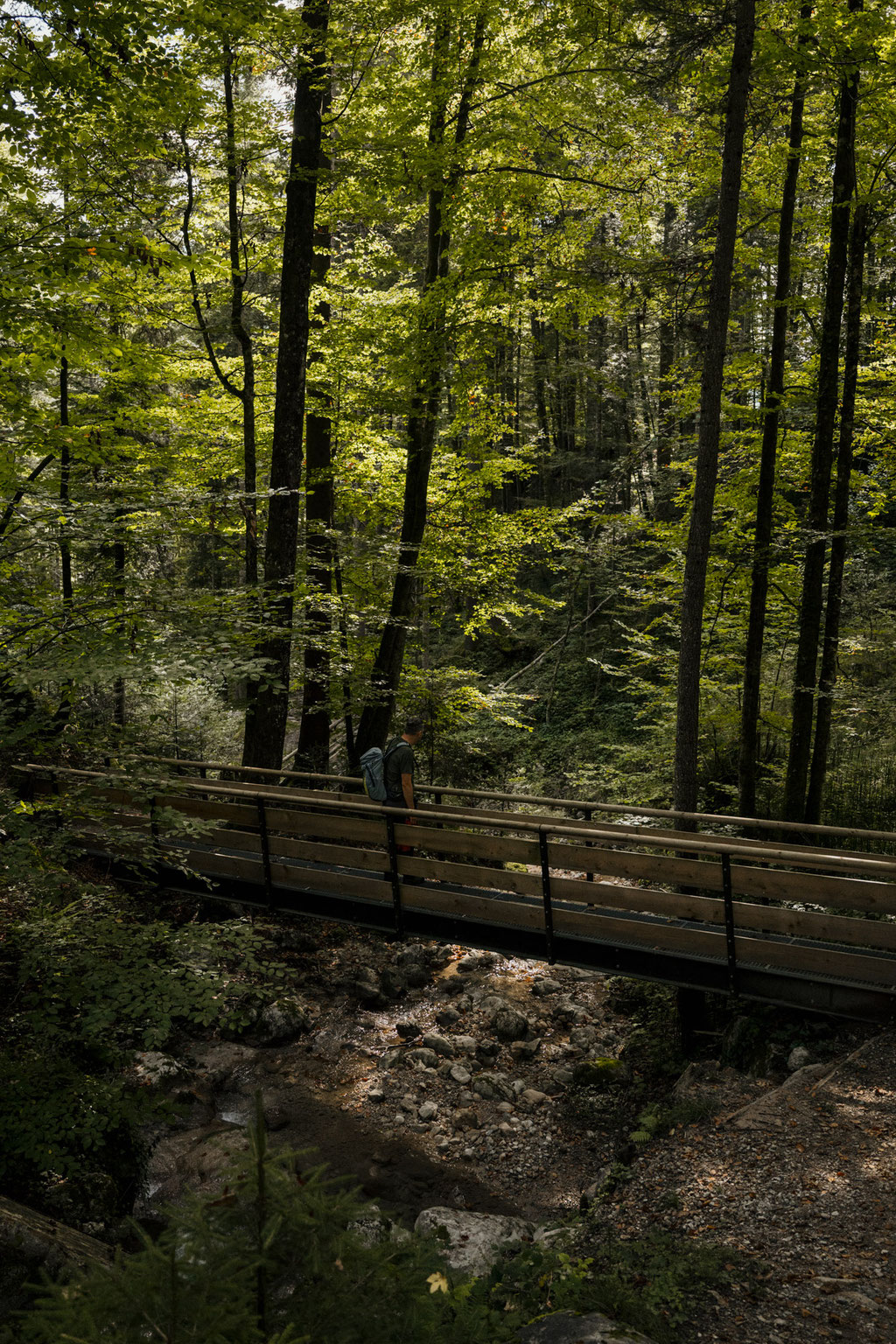 Wandertipp: Durch die Rehbachklamm zur Hinterschießling Alm • Familienwanderung im Wilden Kaiser | Tirol ©Marika Unterladstätter