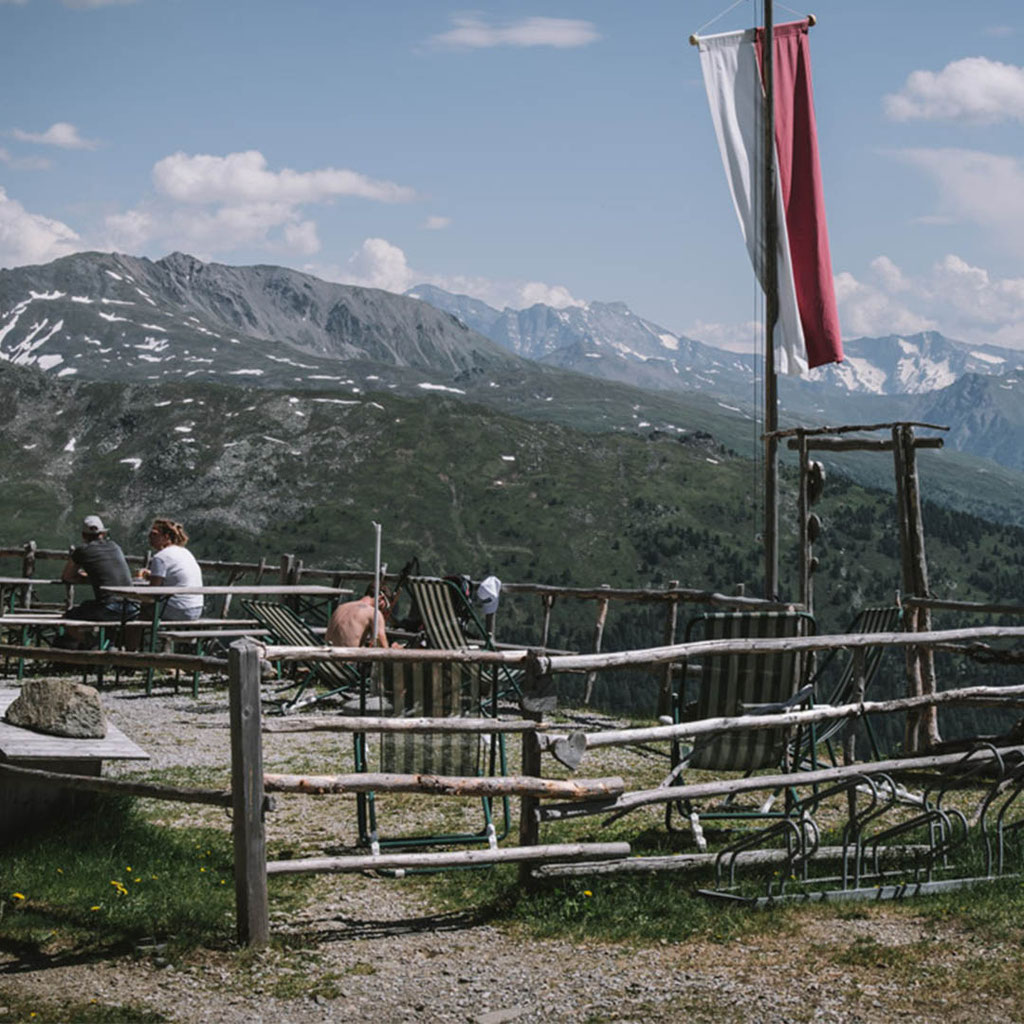 Innsbrucktrek - Weitwanderung, Patscherkofel - Gipfelstube