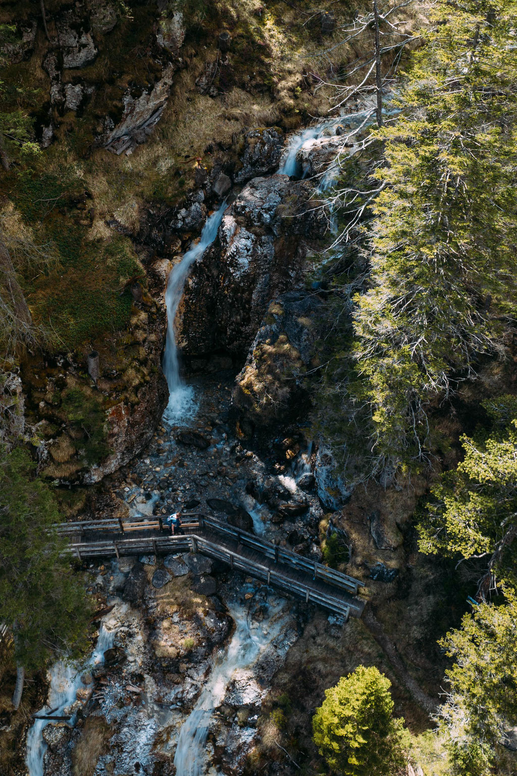 Wanderung zum Sarnthein Wasserfall in Trins im Gschnitztal