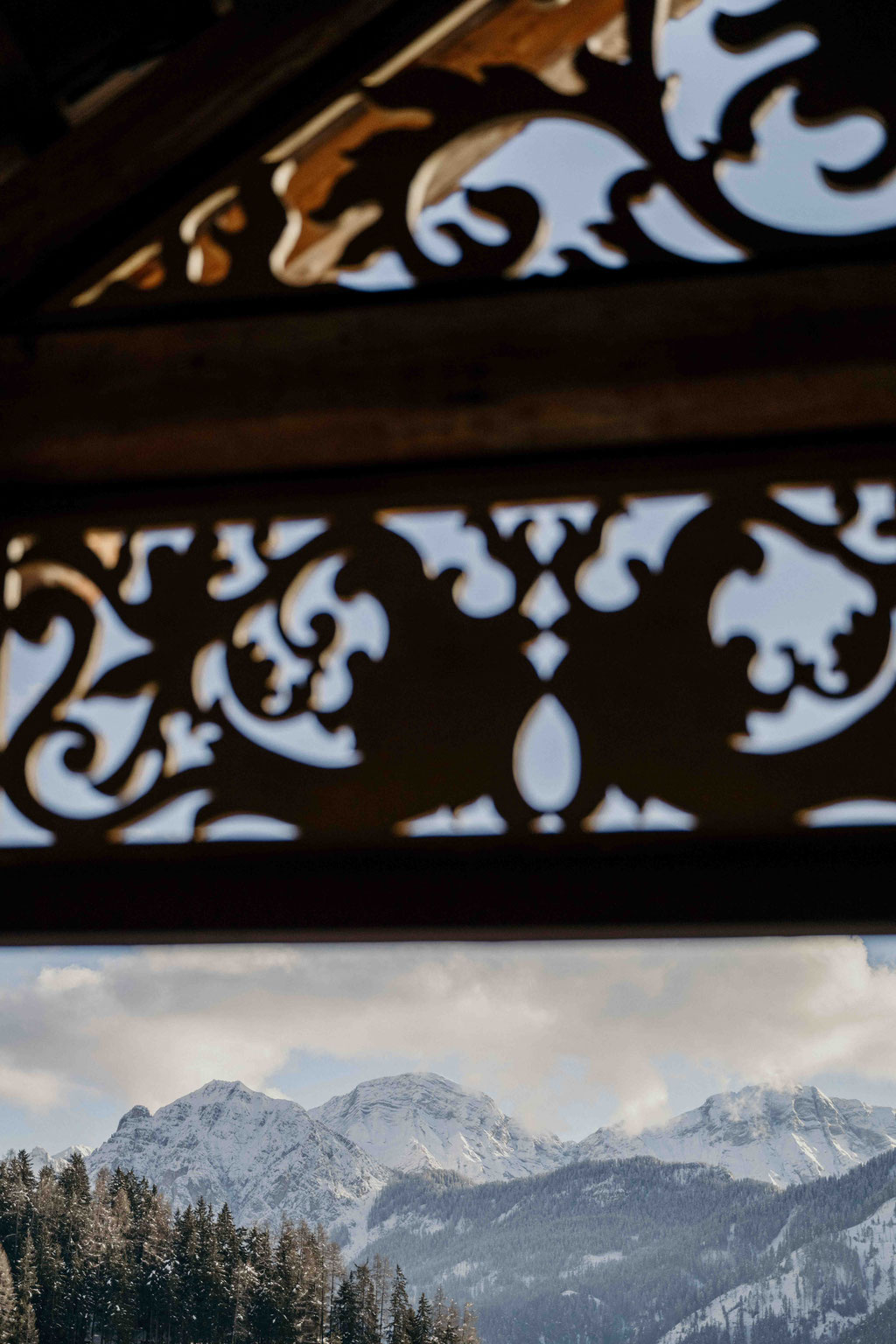 Aussicht vom Balkon der Ciasa Somuer im Gadertal • Member of Mountain Hideaways ©Marika Unterladstätter