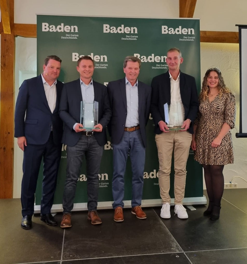 v.l. Holger Klein, Michael Rohrer, Josef Rohrer, Harald Hahn, Lucia Winterhalter
