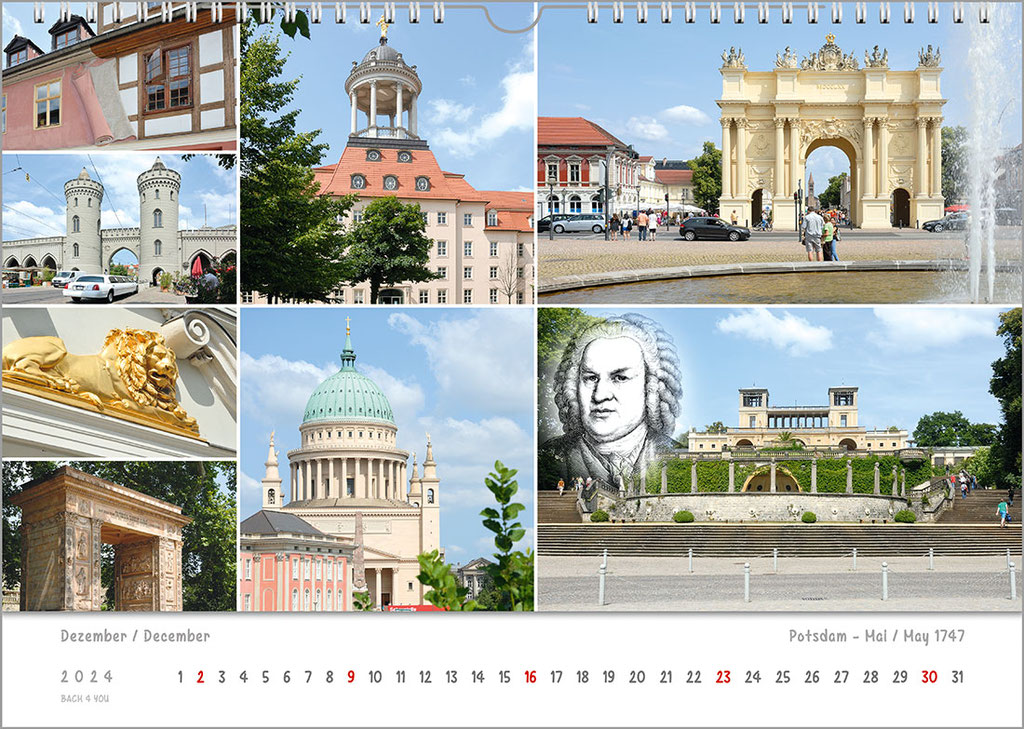 The Bach Cities Calendar.