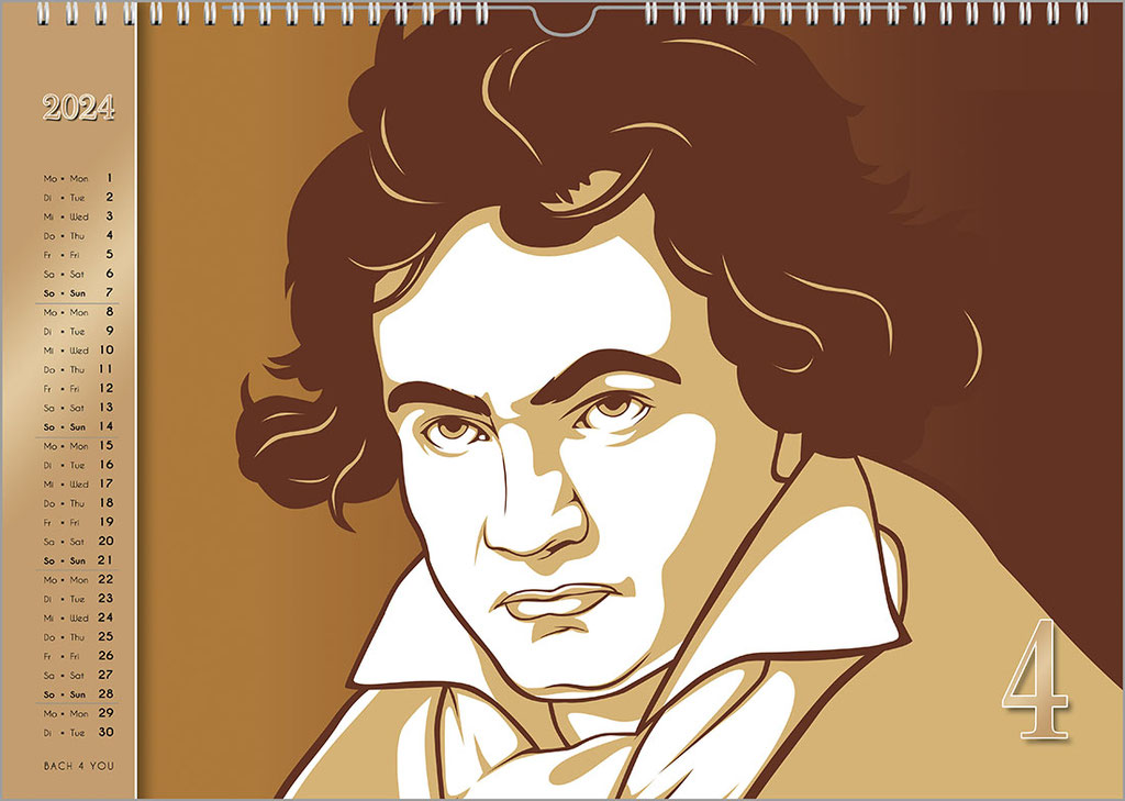 The Beethoven Calendar.