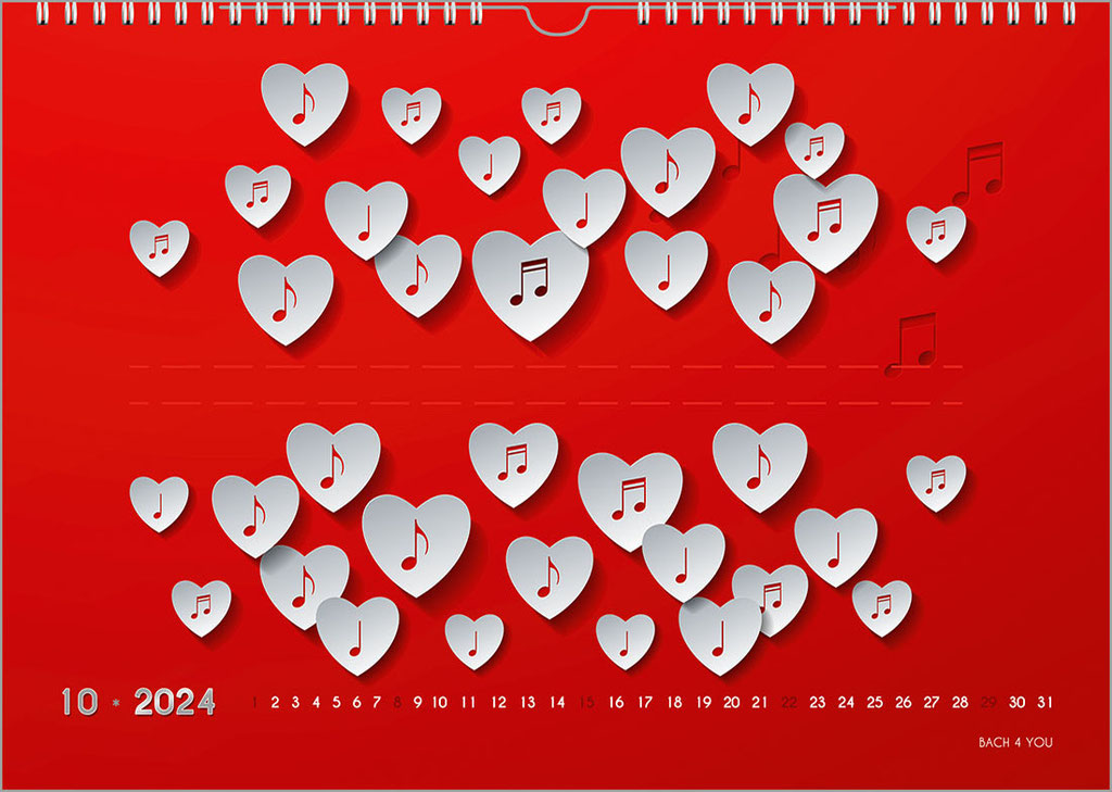 Music calendars are cool.