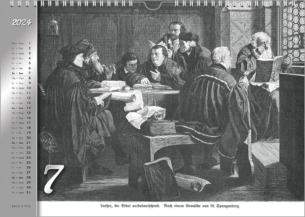 The Luther Calendar.