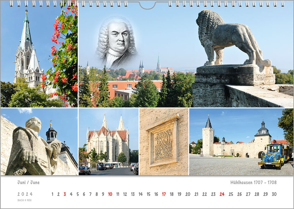 The Bach Cities Calendar.
