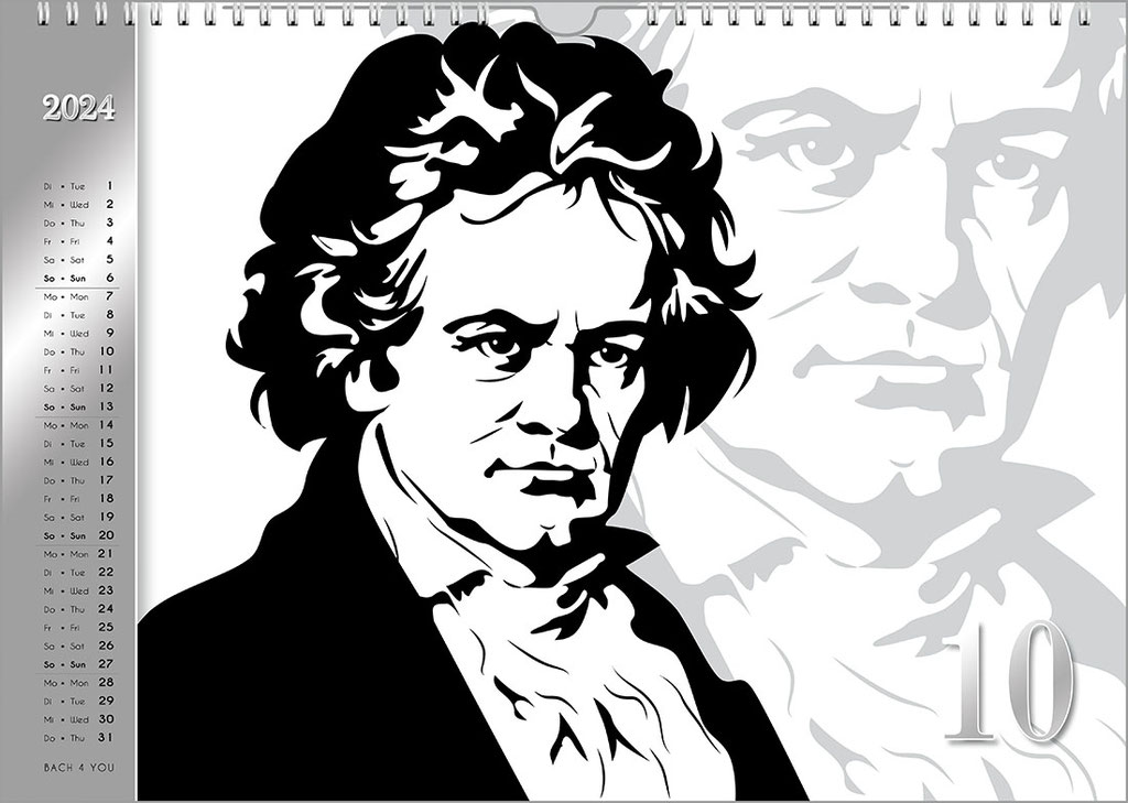 The Beethoven Calendar.