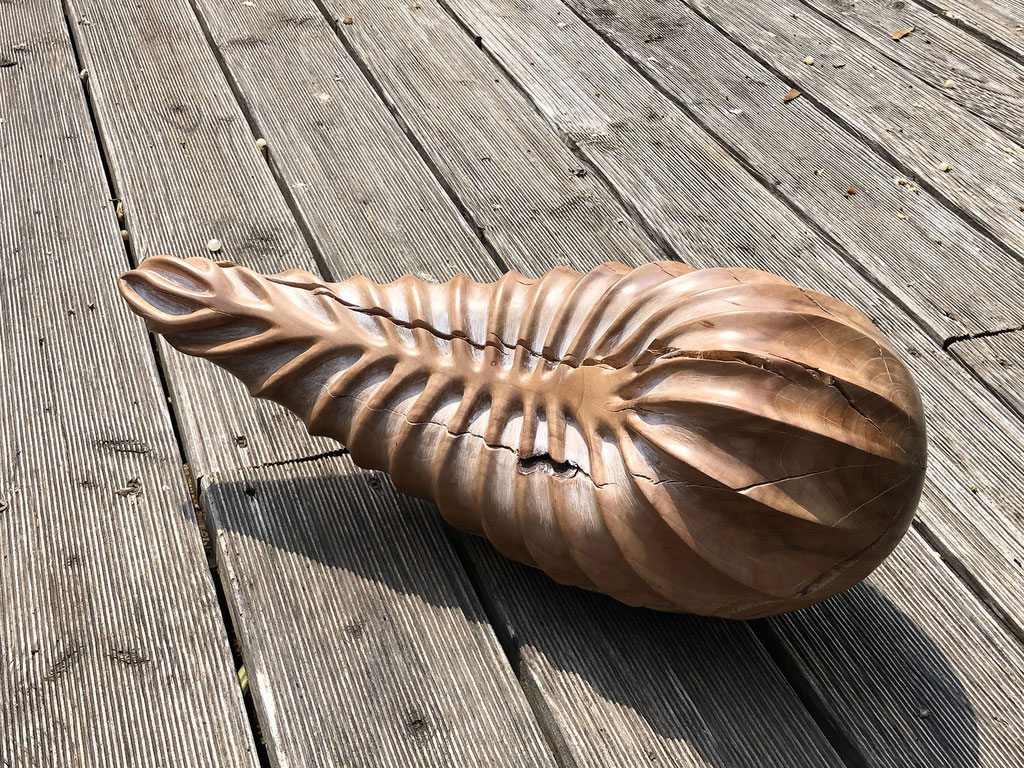 contract the core, cherry wood, waxed, 22/50/22 cm